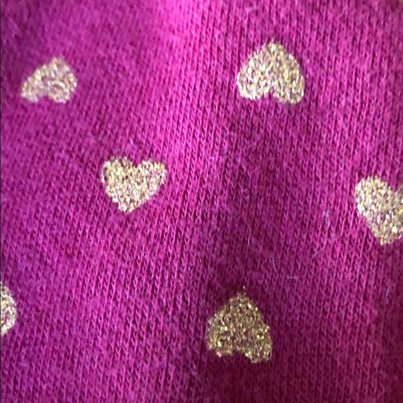 Carter’s 24 months NWOT dress burgundy gold - Picture 3 of 4